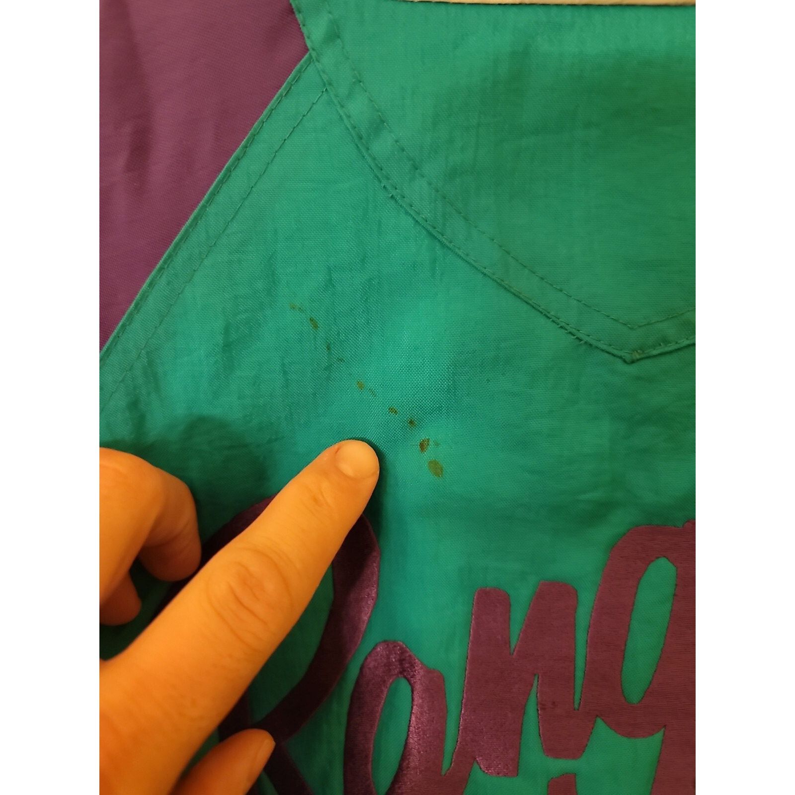 Vintage Vtg RANGER BOATS jacket turquoise purple Sz L Dunbrooke Size US L / EU 52-54 / 3 - 7 Thumbnail