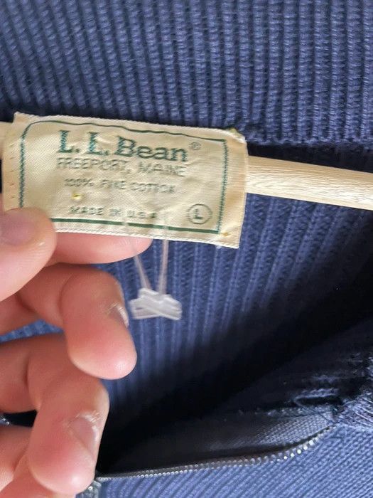 Other Vintage 1980s LL Bean Two Pocket Knit Cardigan Sweater Size US L / EU 52-54 / 3 - 1 Thumbnail