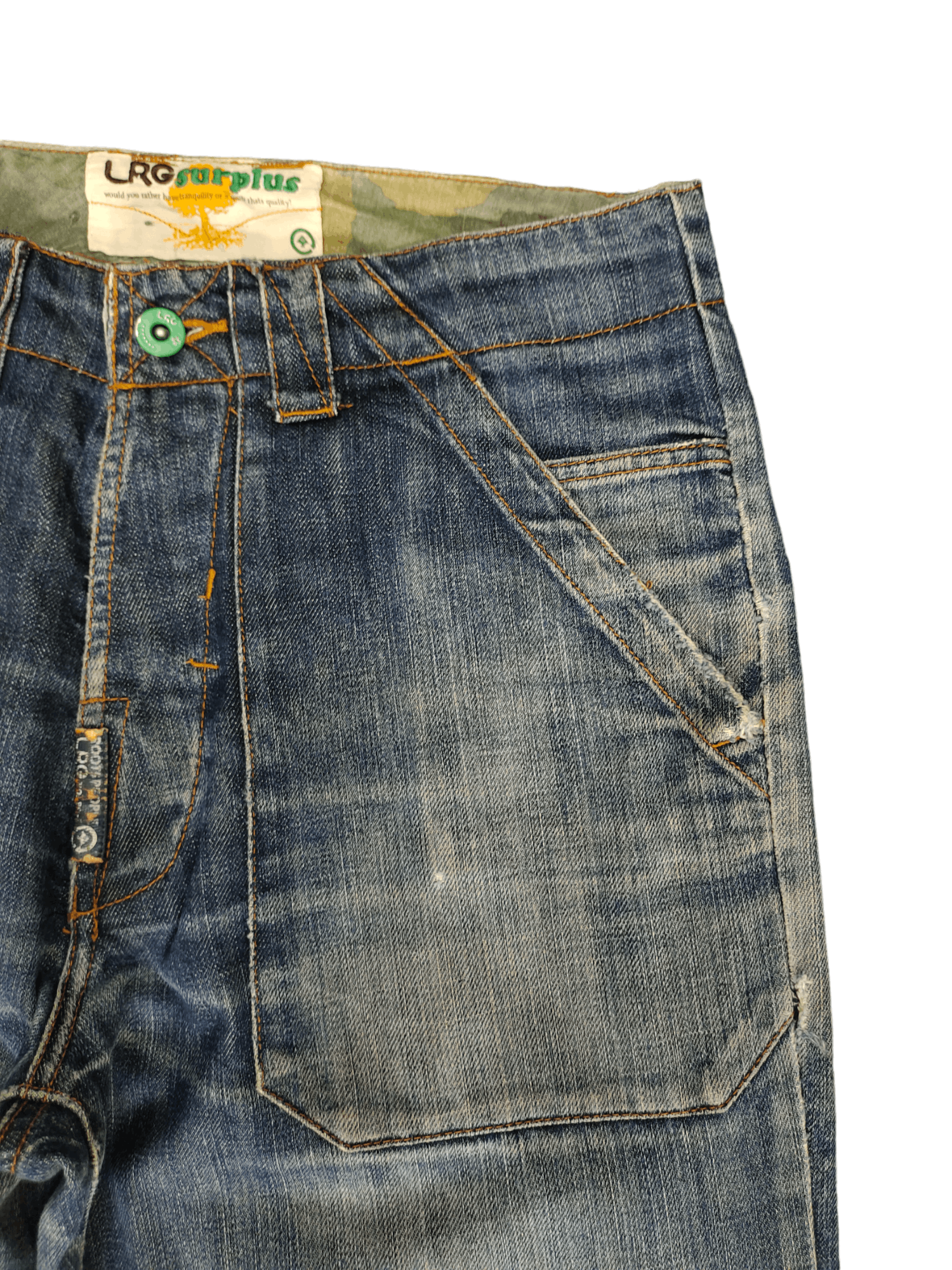 LRG 1990s Loose Jeans LRG Surplus Fatigue Denim Wide leg Size US 30 / EU 46 - 3 Thumbnail