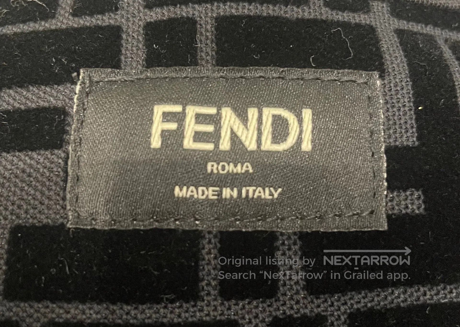 Fendi Fendi Black FF Logo Print Short Sleeve. Size US L / EU 52-54 / 3 - 6 Thumbnail