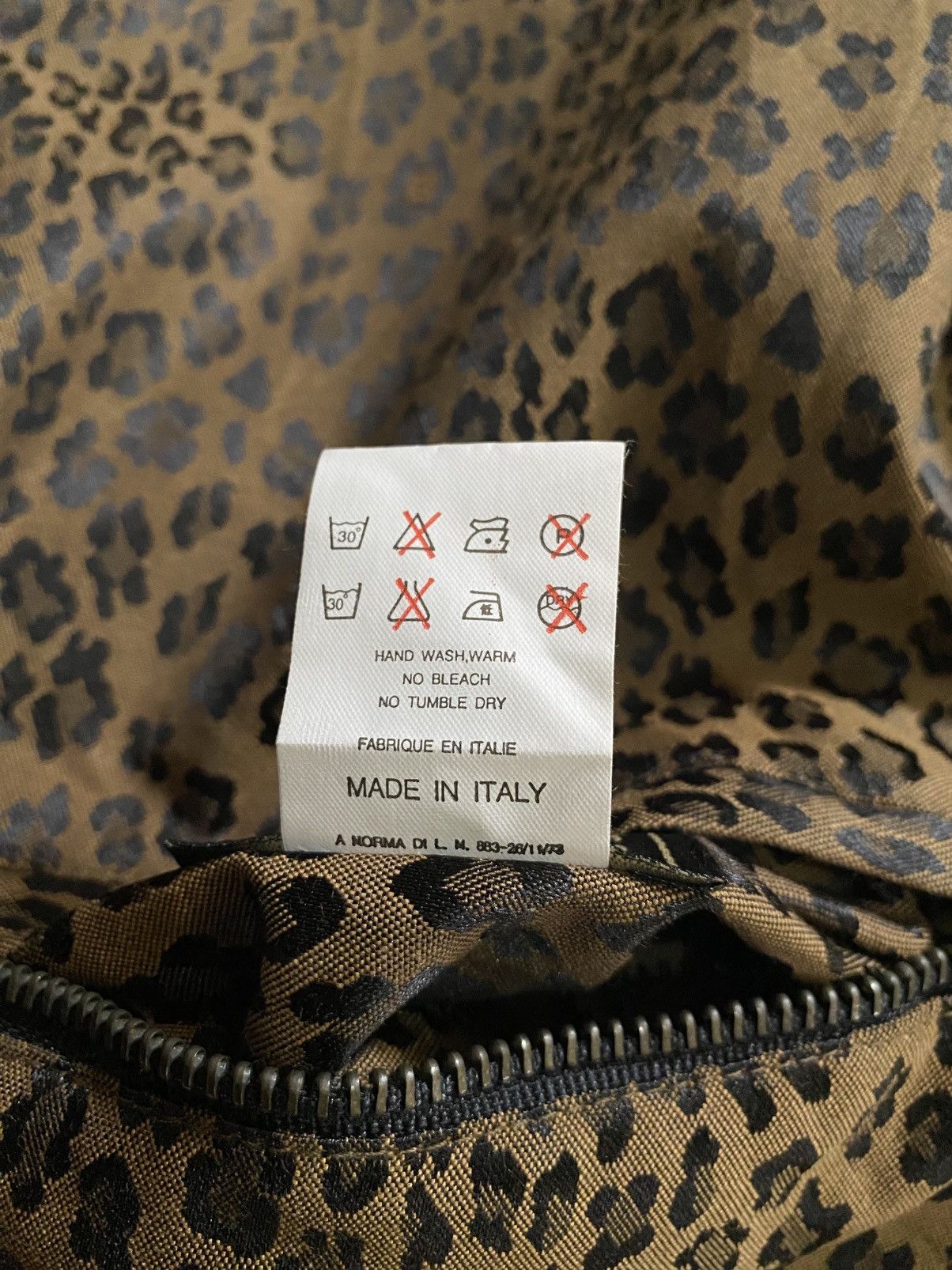 Fendi Vintage Fendi Reversible Leopard monogram black Jacket Size US L / EU 52-54 / 3 - 6 Thumbnail