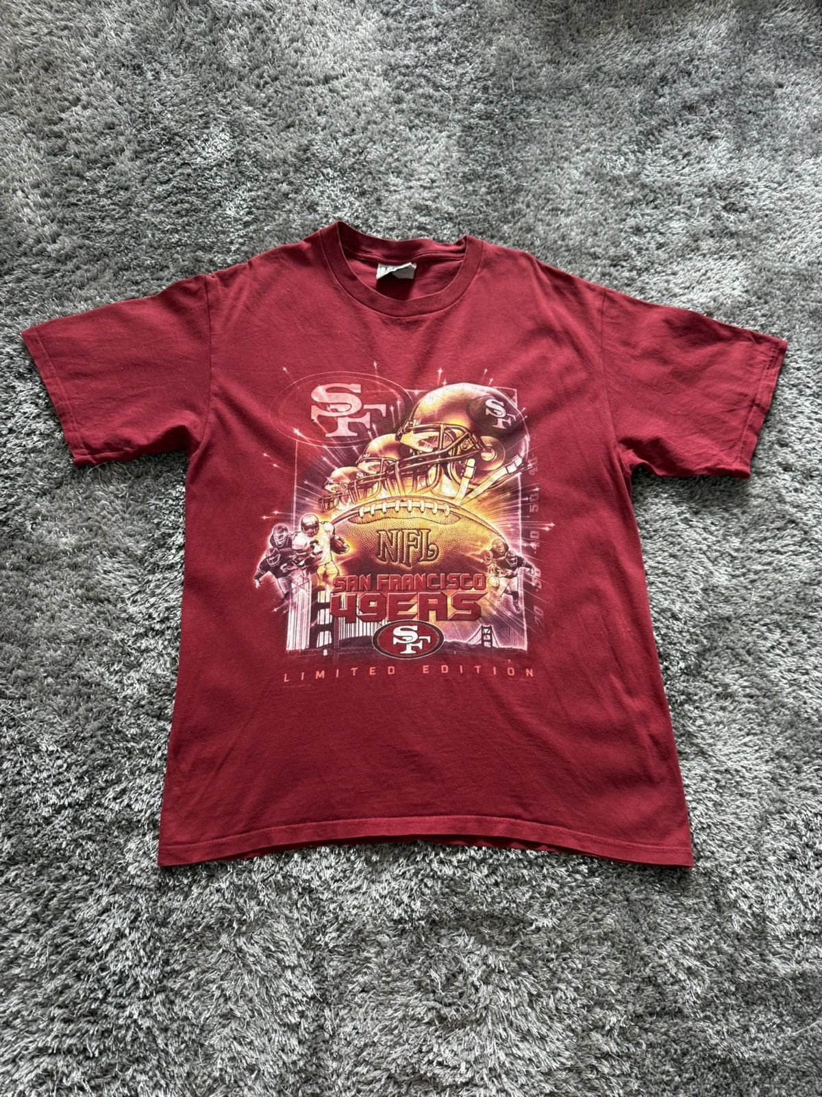 Lee Vintage San Francisco 49ers T Shirt 90’s Lee Sport NFL Size US L / EU 52-54 / 3 - 1 Thumbnail