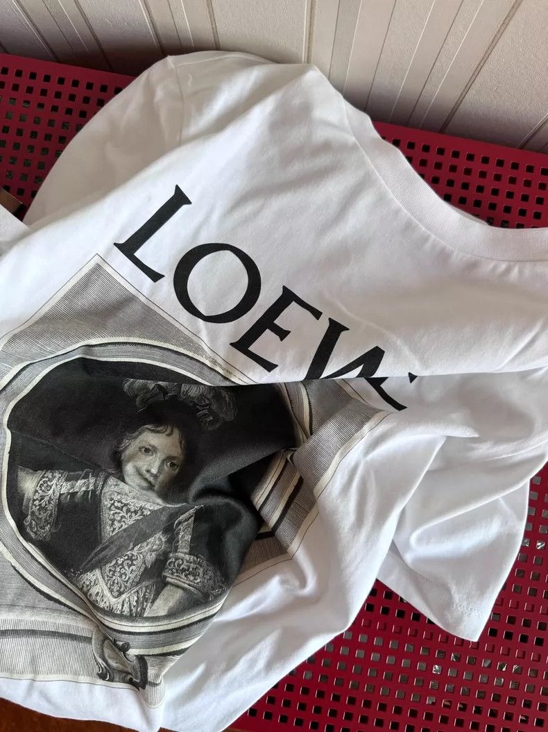 Loewe LOEWE Logo T-shirt Size L / US 10 / IT 46 - 3 Thumbnail