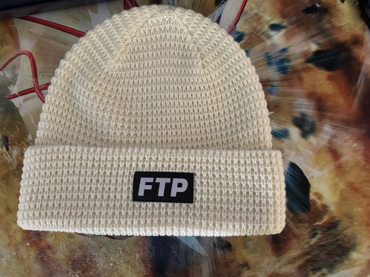 Ftp White Beanie | Grailed