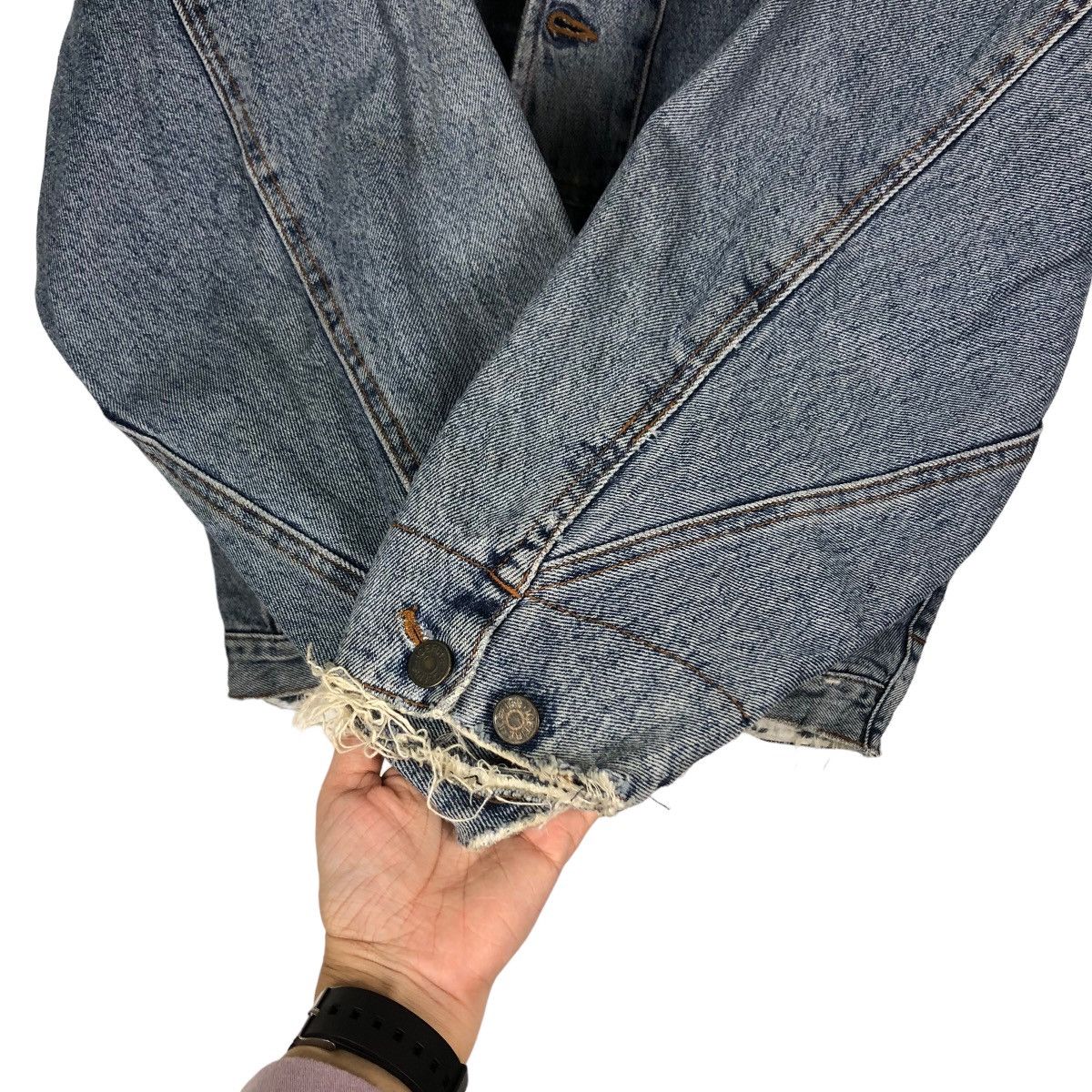 Hysteric Glamour 🔥Biker Denim Jacket Icefive Made in Japan Size US M / EU 48-50 / 2 - 12 Thumbnail