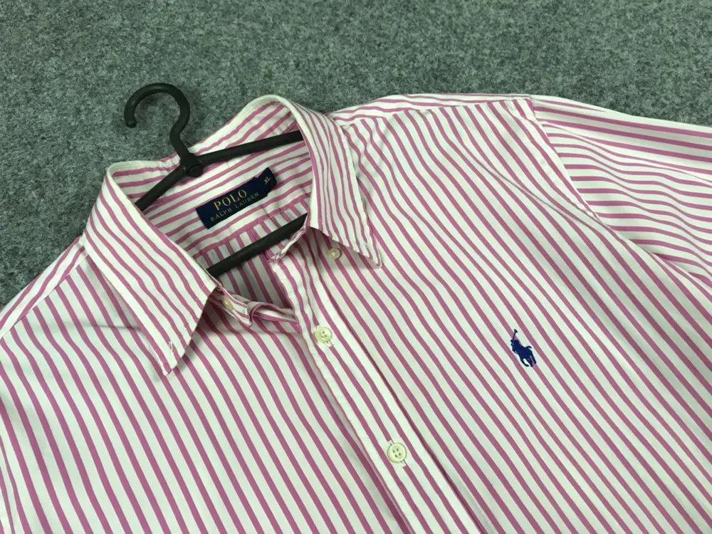 Polo Ralph Lauren Vintage Polo Ralph Lauren casual striped shirt Size US XL / EU 56 / 4 - 5 Thumbnail