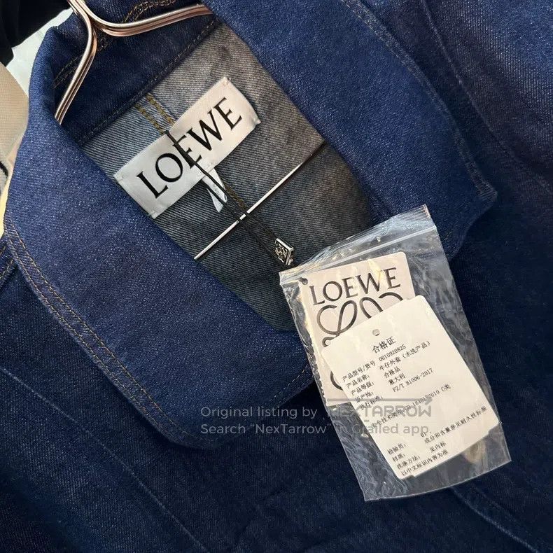 Loewe LOEWE Dark Blue Denim Jacket, Size 50 Size US M / EU 48-50 / 2 - 3 Thumbnail