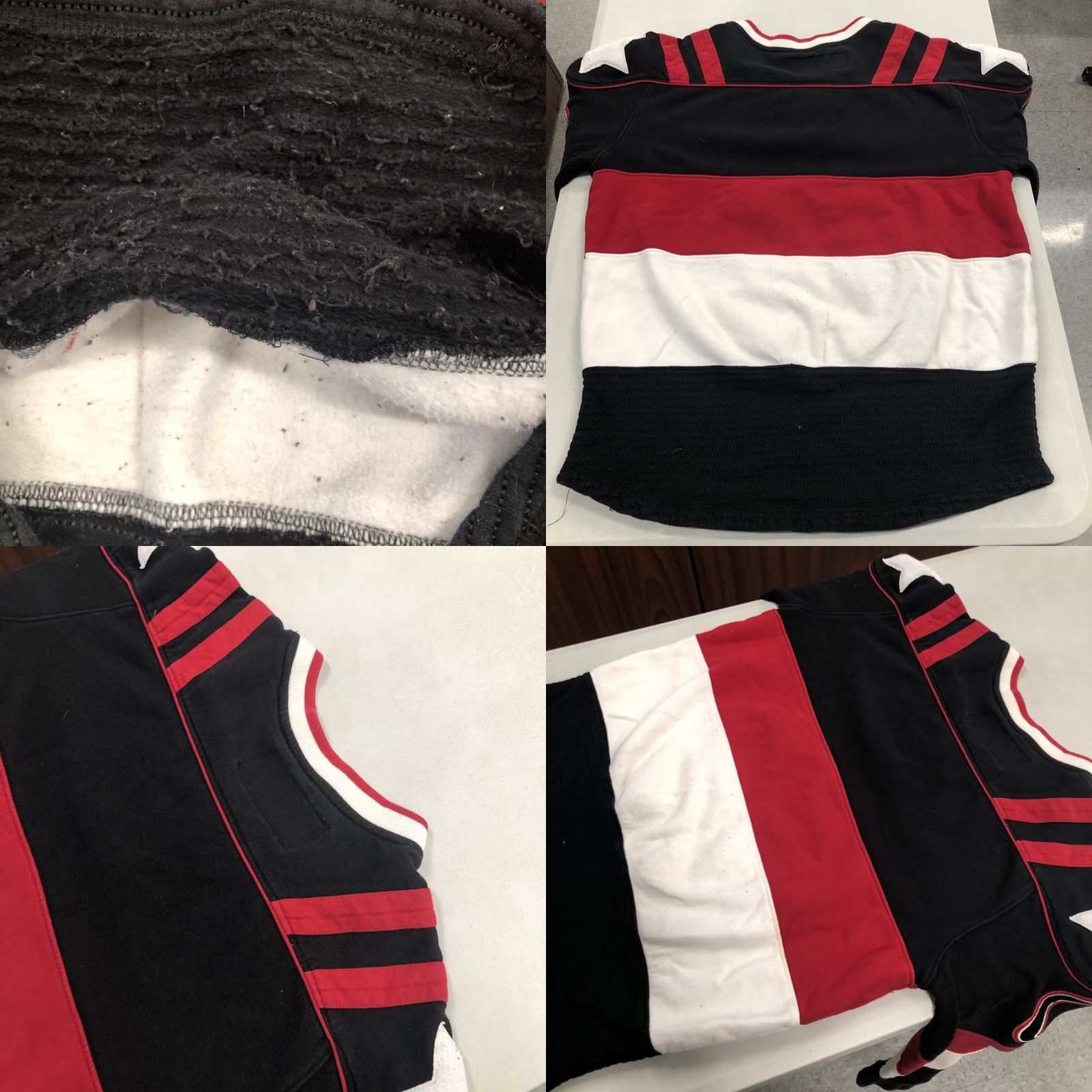 Vintage VINTAGE Cote De Nuits Hockey Jersey Mens L Black 100% Cotton Canvas Embroidered Lace Up 3/4 Sleeve Regular Fit Hockey Theme Activewear Size US L / EU 52-54 / 3 - 8 Thumbnail