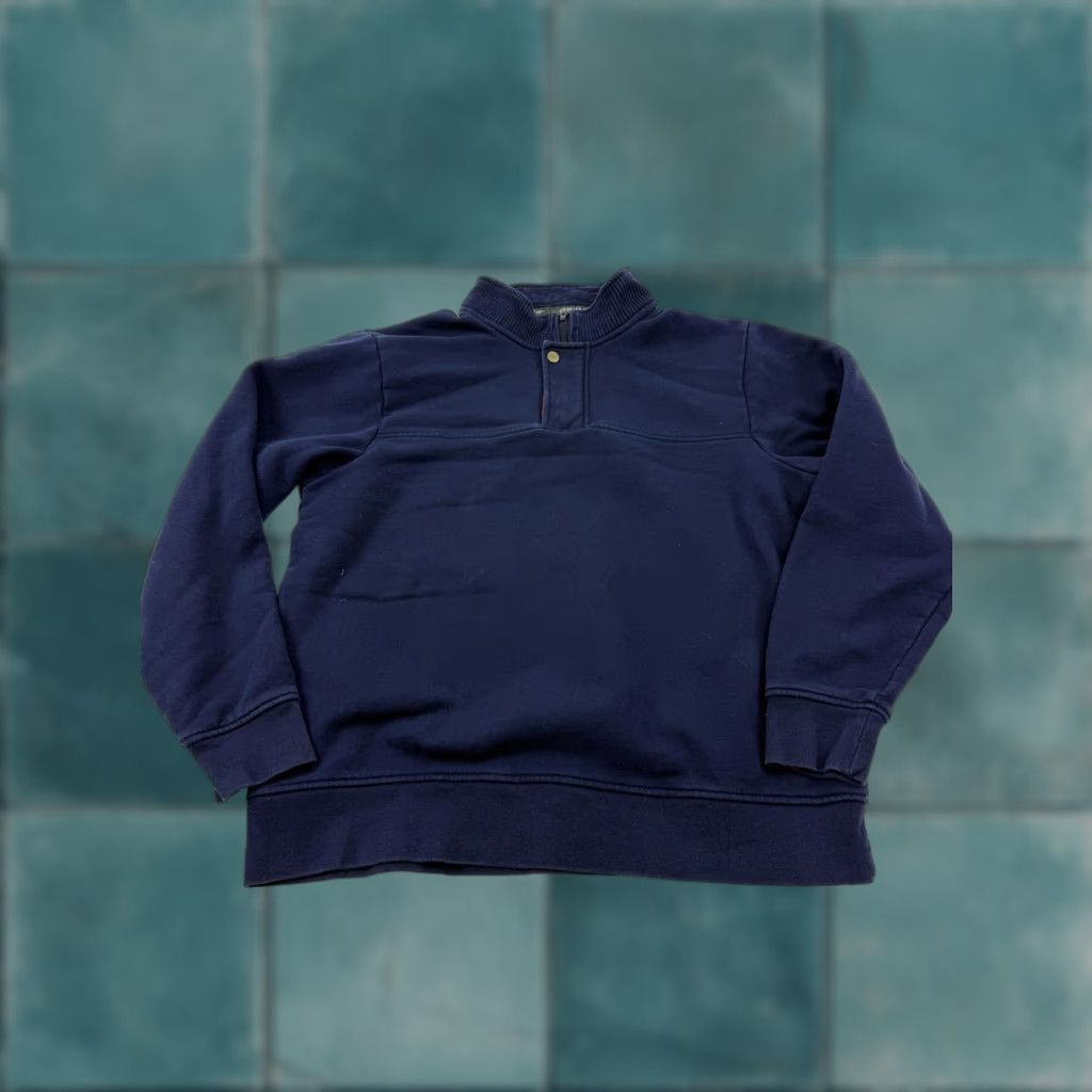 Orvis Orvis Sweatshirt Men L Blue 1/4 Zip Fleece Mock Neck Pullover Solid Size US L / EU 52-54 / 3 - 1 Thumbnail