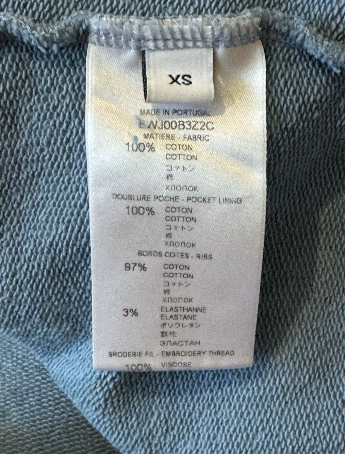 Givenchy Givenchy Blue Rainbow Signature Logo Hoodie Size XS / US 0-2 / IT 36-38 - 7 Thumbnail