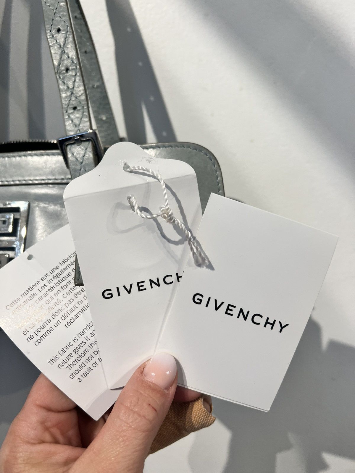 Givenchy Givenchy Vintage Powder Blue Shoulder Bag Size ONE SIZE - 9 Thumbnail