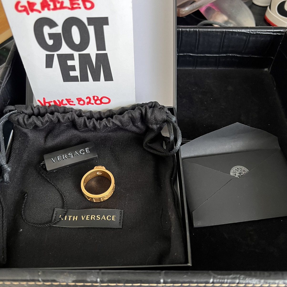 Kith × Versace KITH x Versace Medusa Ring | Grailed 