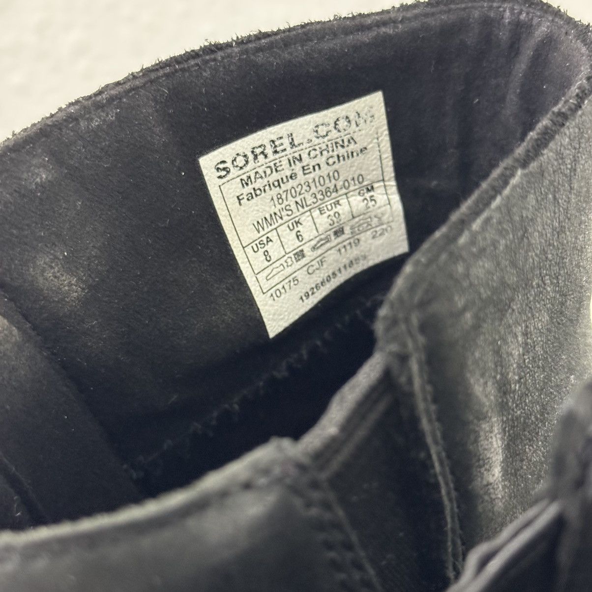 SOREL SOREL Black Leather Joan of Arctic Wedge II Zip Ankle Bootie Size US 8 / IT 38 - 11 Thumbnail