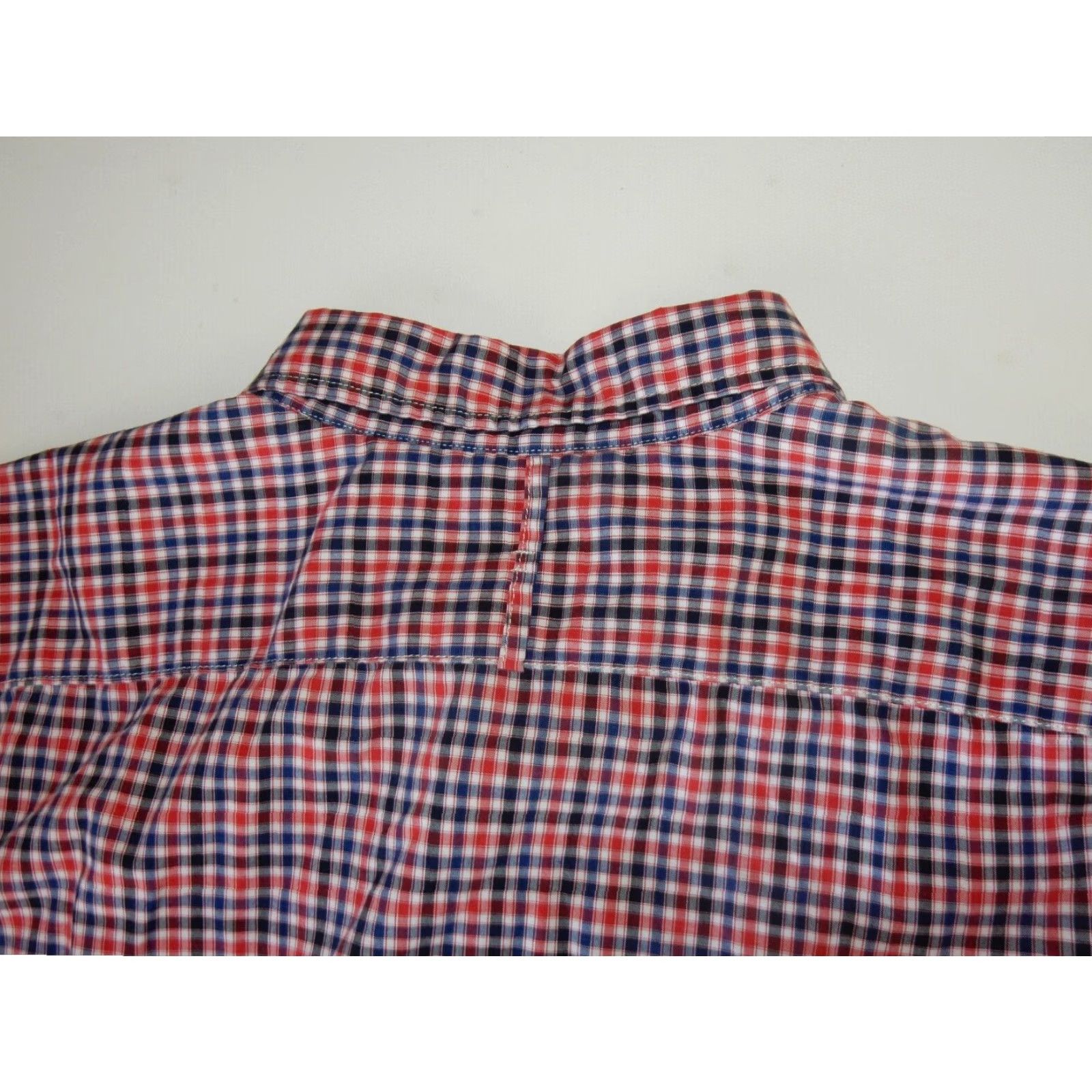 Banana Republic Banana Republic Men's Plaid Long Sleeve Button-Up Shirt Blue XL Cotton Size US XL / EU 56 / 4 - 5 Thumbnail