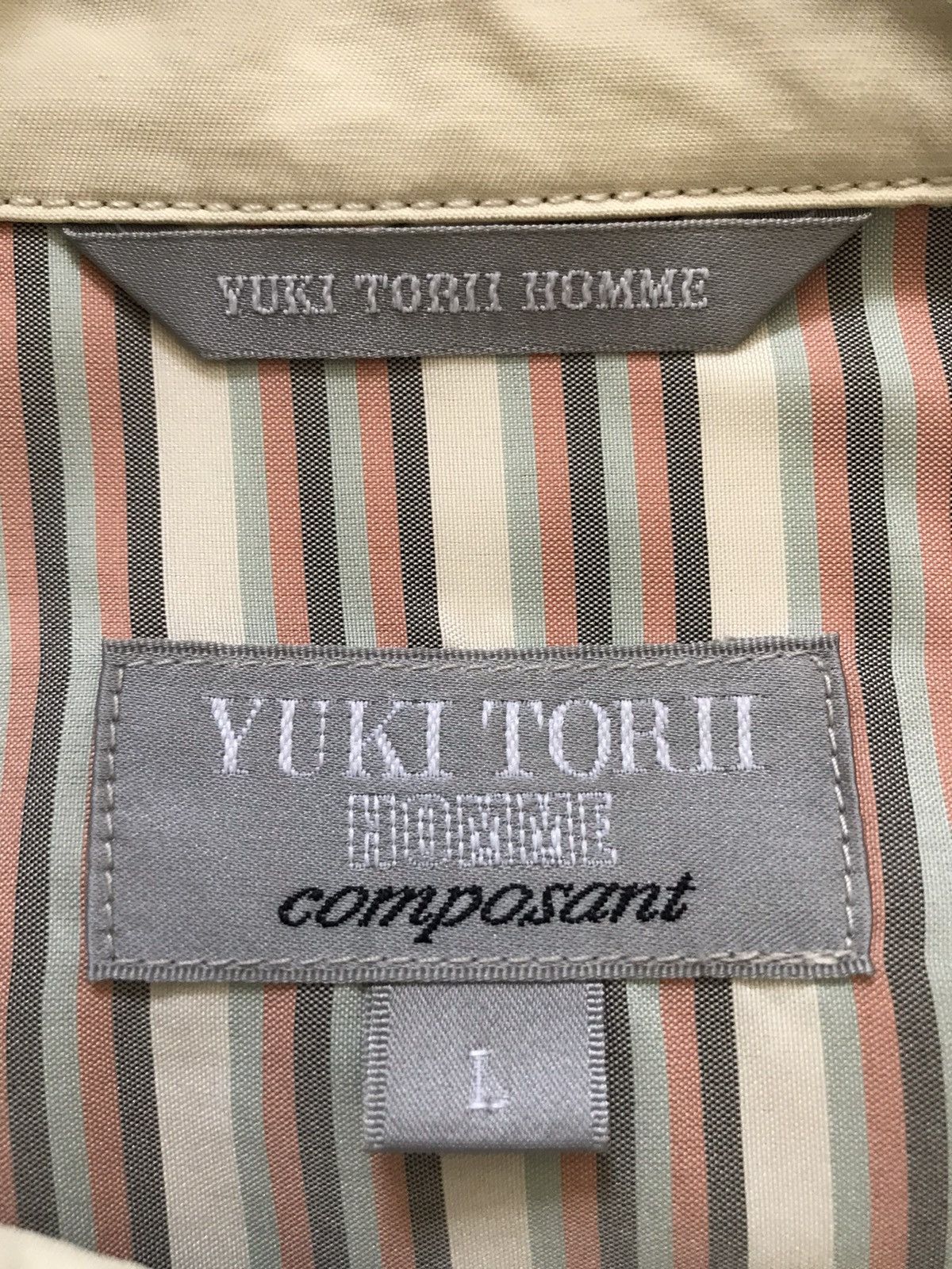 Vintage Vintage Yuki Torii Homme Composant Utility Jacket Size US L / EU 52-54 / 3 - 13 Thumbnail