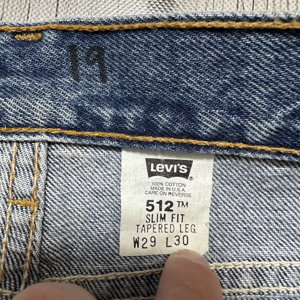 Levi's Vintage Levi’s 512 jeans Size US 29 - 5 Thumbnail