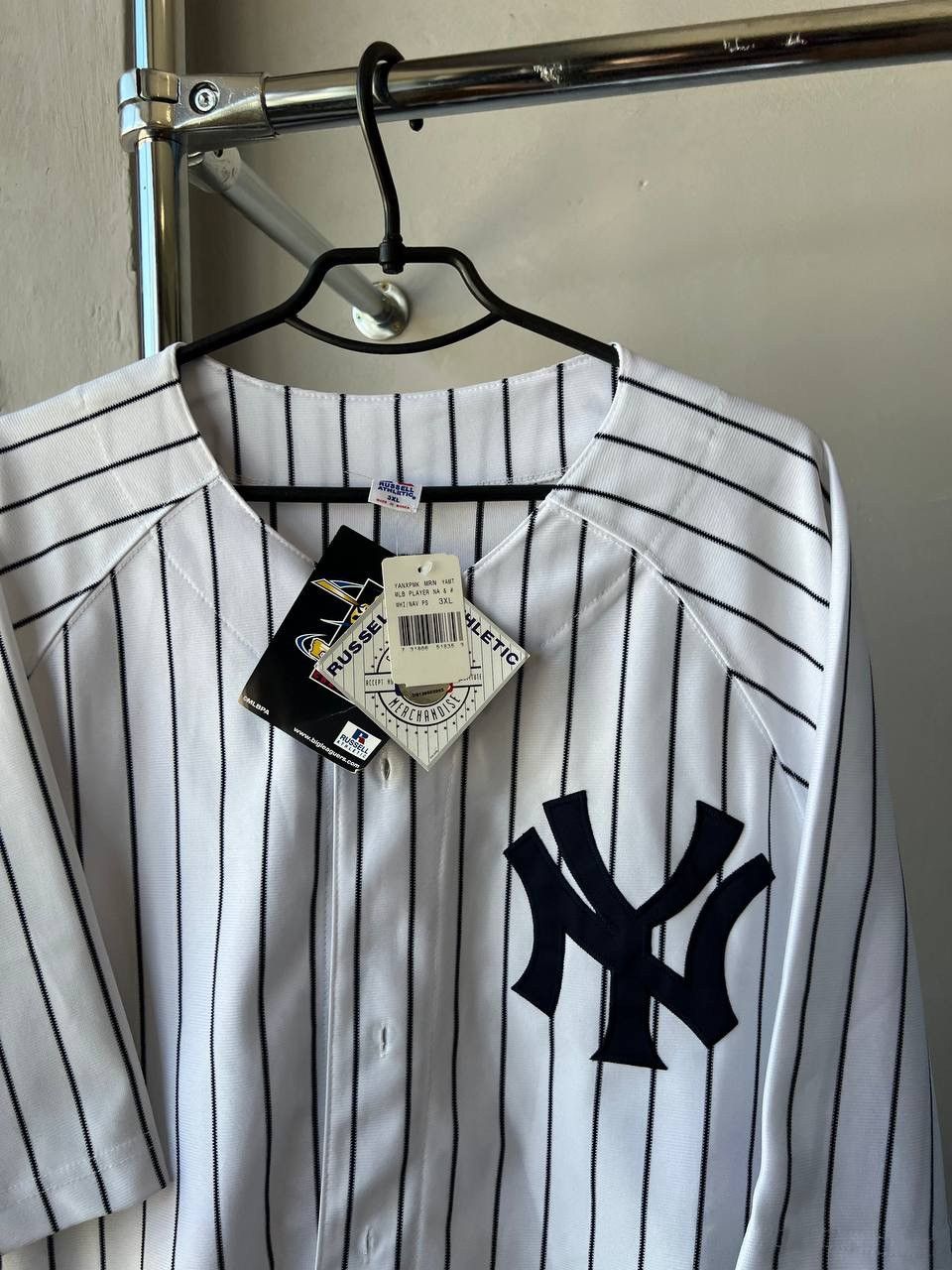 Vintage NEW! RUSSEL NEW YORK YANKEES #55 MATSUI BASEBALL MLB SHIRT Size US XXL / EU 58 / 5 - 5 Thumbnail