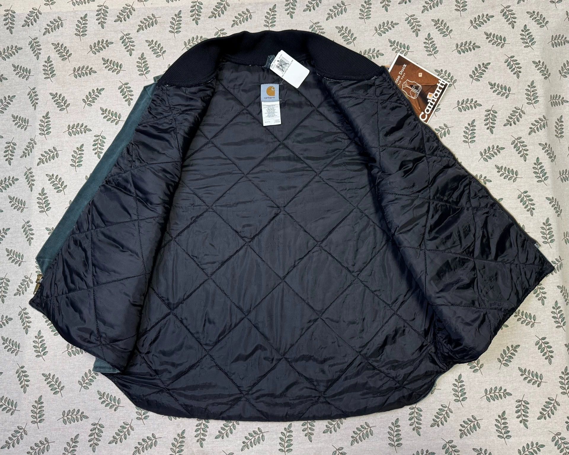 Carhartt Carhartt V02 HTG Hunting Green Vest 2XL/XXL Vintage Size US XXL / EU 58 / 5 - 2 Thumbnail