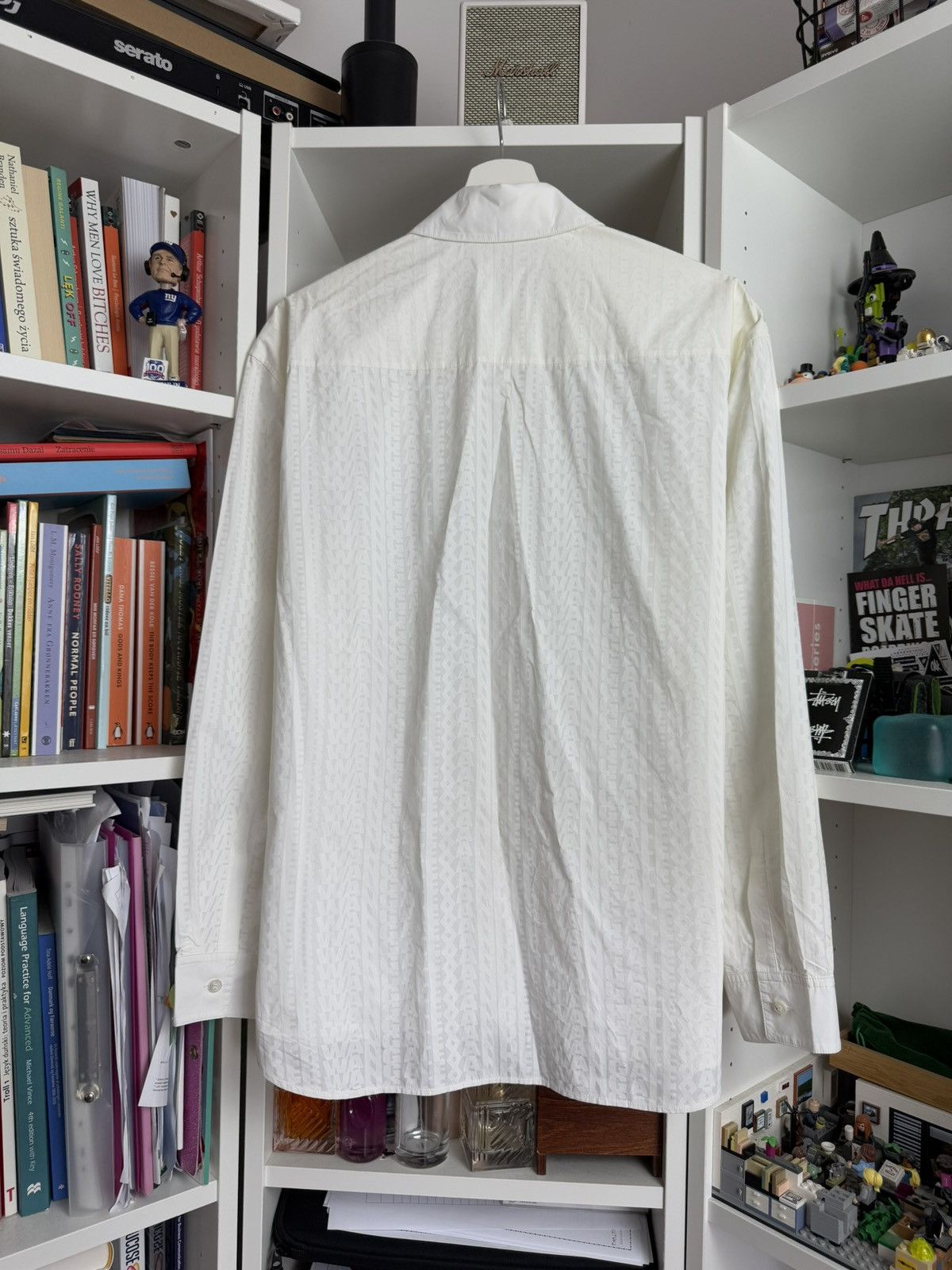 Alexander Wang × Designer Alexander wang all over print monogram shirt 6 M designer Size US XL / EU 56 / 4 - 2 Thumbnail