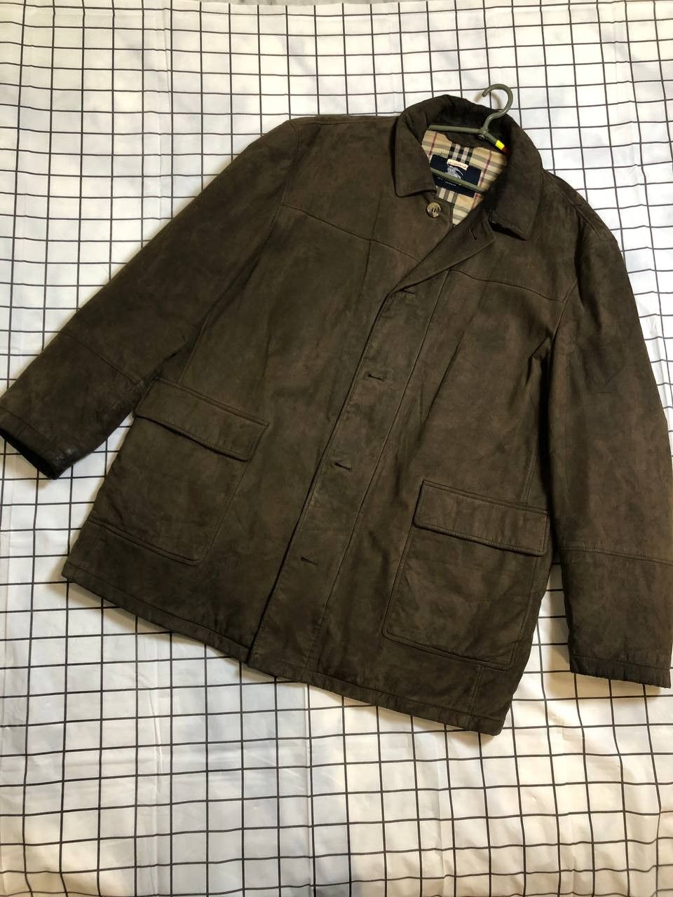 Burberry BURBERRY LONDON Jacket Full ZIP Quilting Liner Brown Size 56 Size US XL / EU 56 / 4 - 1 Thumbnail