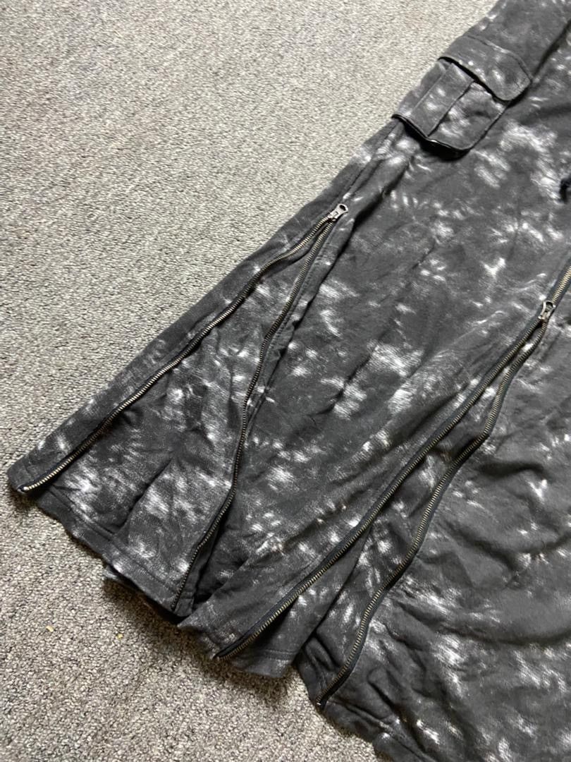 Japanese Brand Japanese Brand Washed Black Cargo Skirt (200) Size 28" / US 6 / IT 42 - 4 Thumbnail