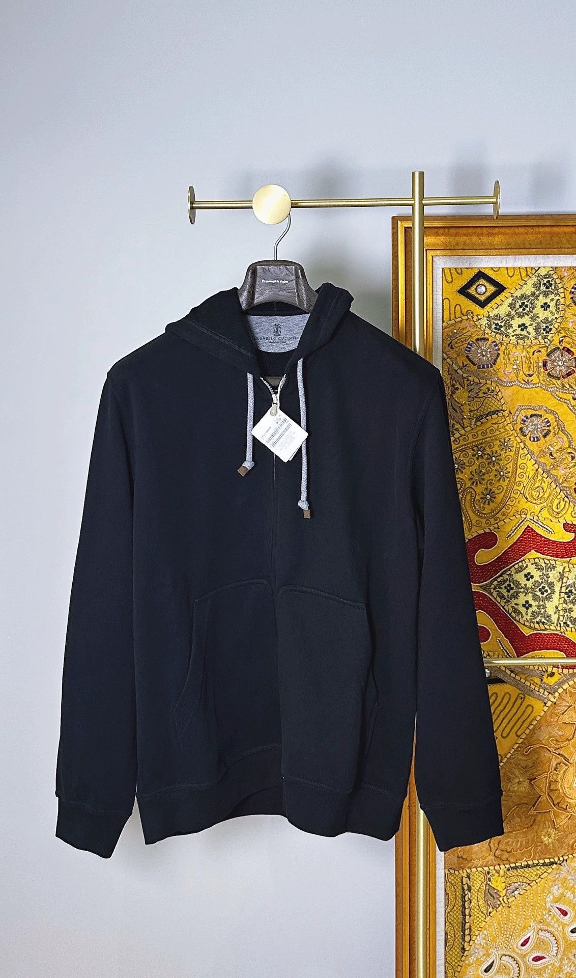 Brunello Cucinelli Brunello Cucinelli Cotton Hoodie Jacket Size US M / EU 48-50 / 2 - 1 Thumbnail