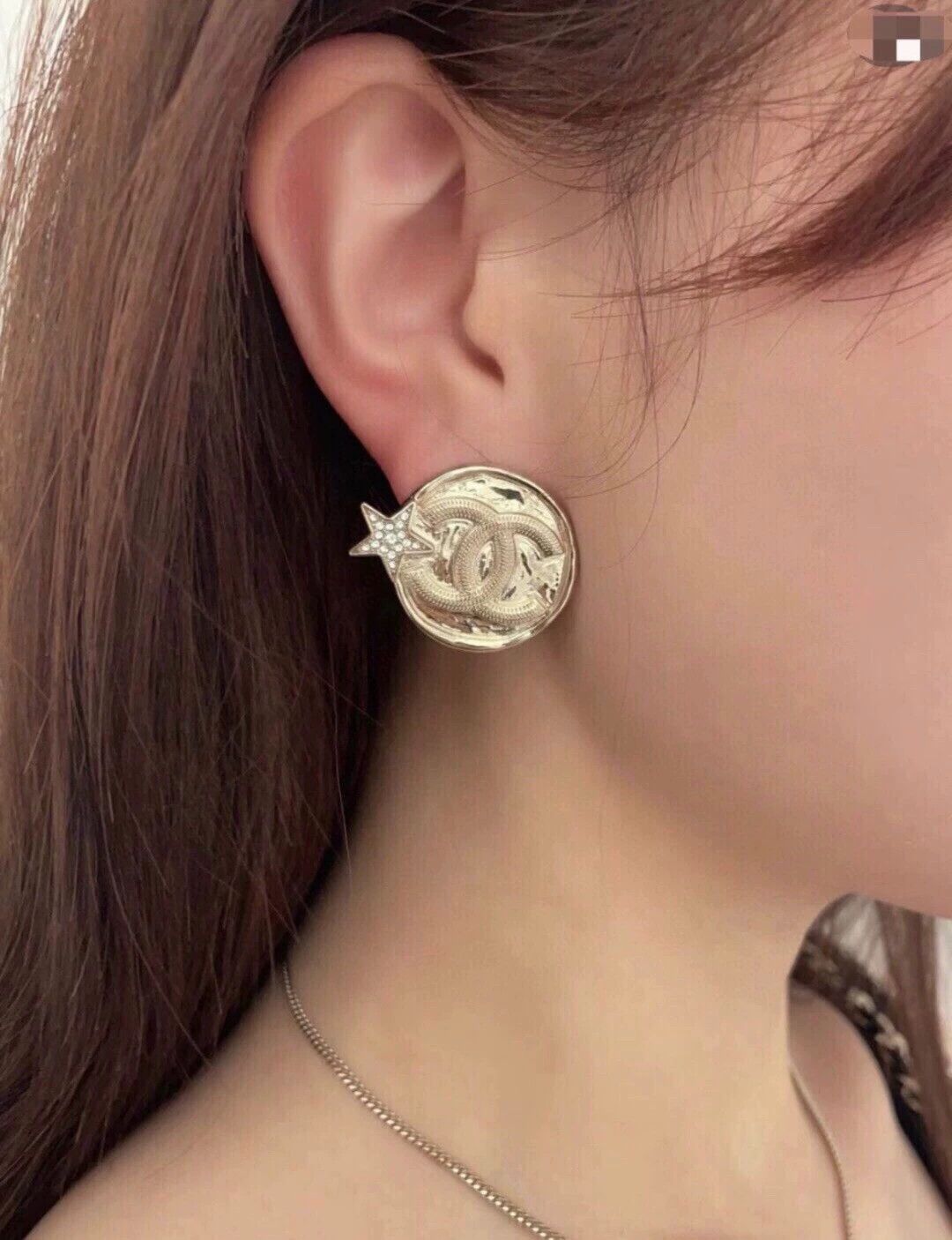 Chanel Chanel Star Metal Coin Earrings Size ONE SIZE - 5 Thumbnail