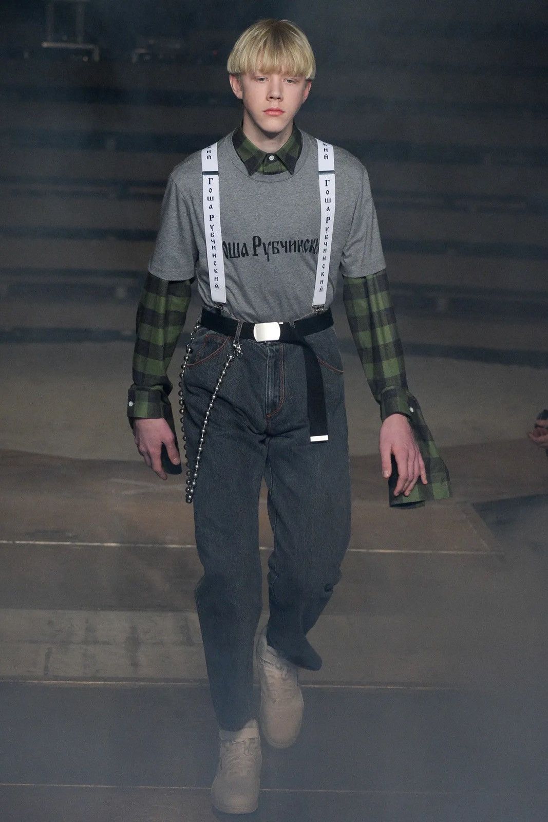 Gosha Rubchinskiy RARE Double Cuffed Flannel Shirt Size US M / EU 48-50 / 2 - 8 Thumbnail