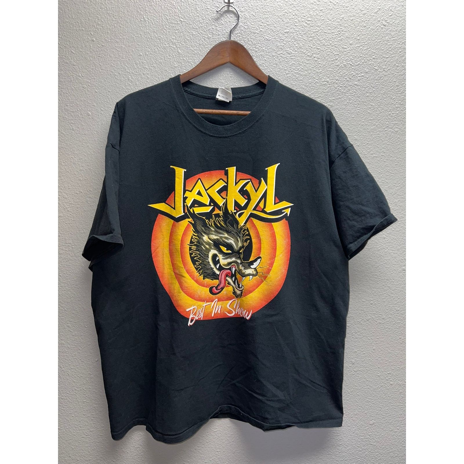 Gildan Jackyl Band Shirt Best In Show Black Graphic Tour Tee 2XL Size US XXL / EU 58 / 5 - 1 Thumbnail