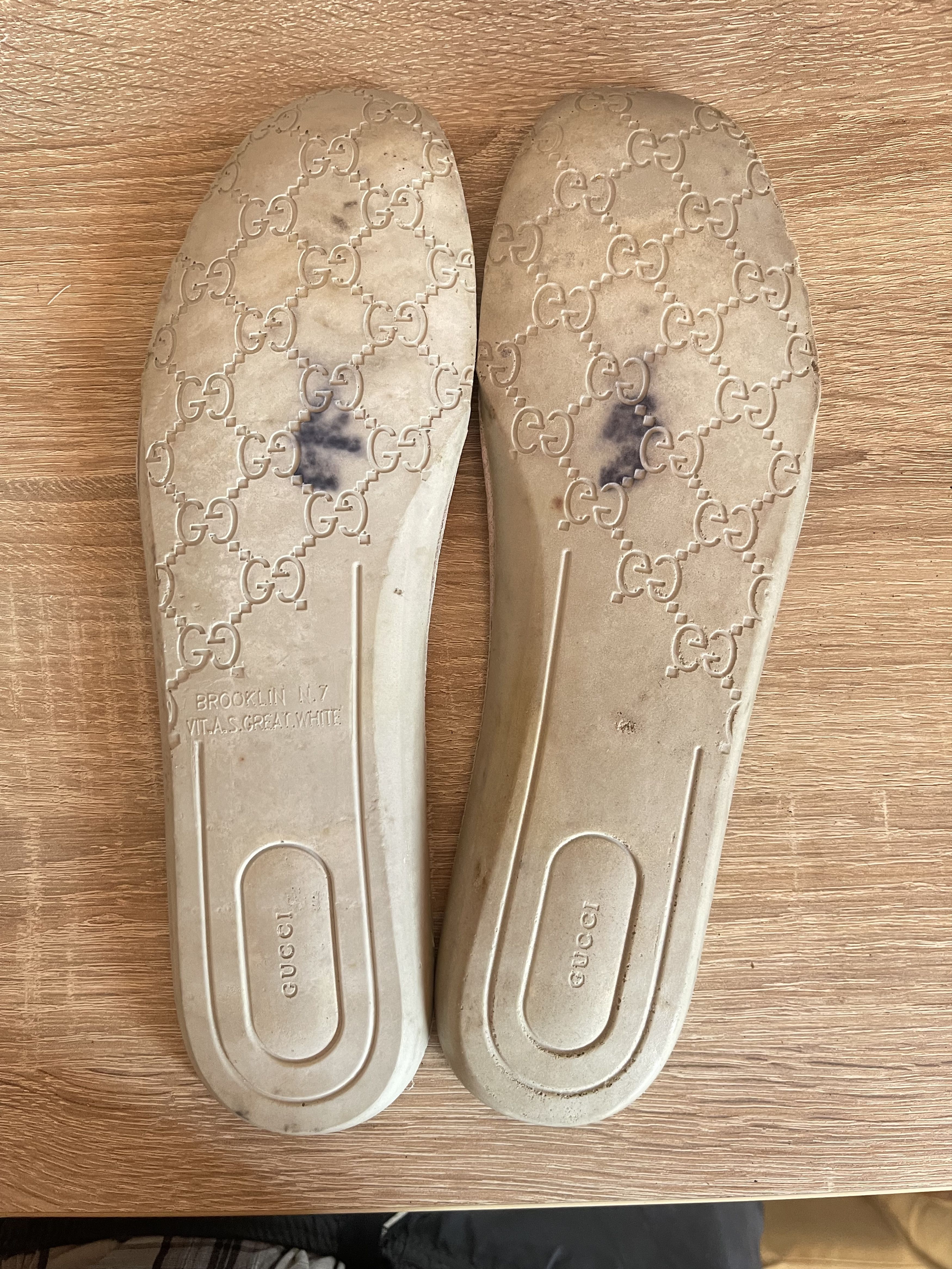 Gucci 🔥 vintage gucci hightop sneakers leather size 9 Size US 9 / EU 42 - 7 Thumbnail