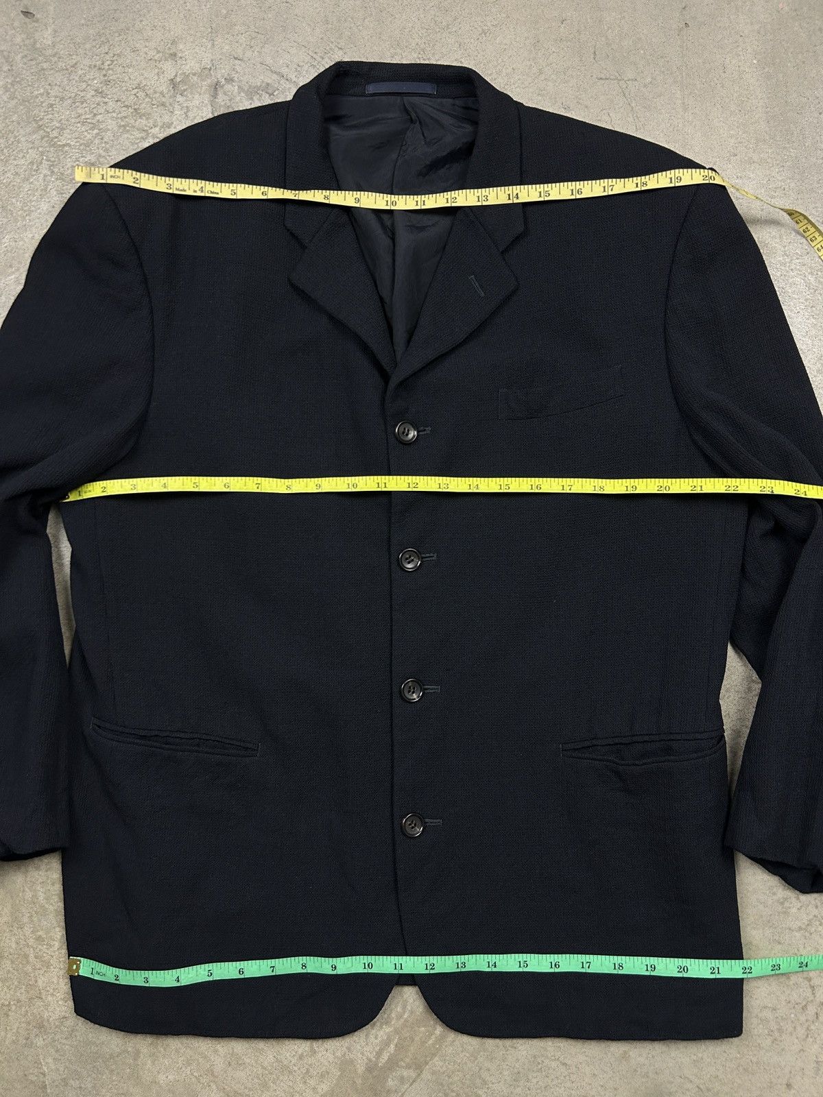 Comme des Garcons × Comme des Garcons Homme × Vintage 1997 Comme des Garcons - Blazer Size 40R - 14 Thumbnail