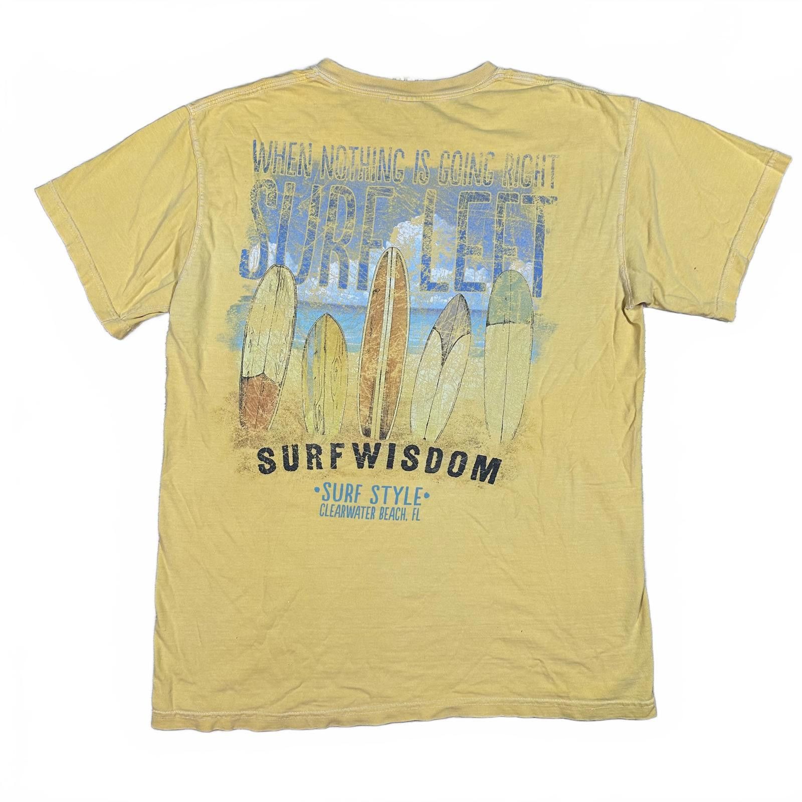 Comfort Colors Comfort Colors Menswear T-shirt Medium Yellow Surf Wisdom Size US M / EU 48-50 / 2 - 4 Thumbnail