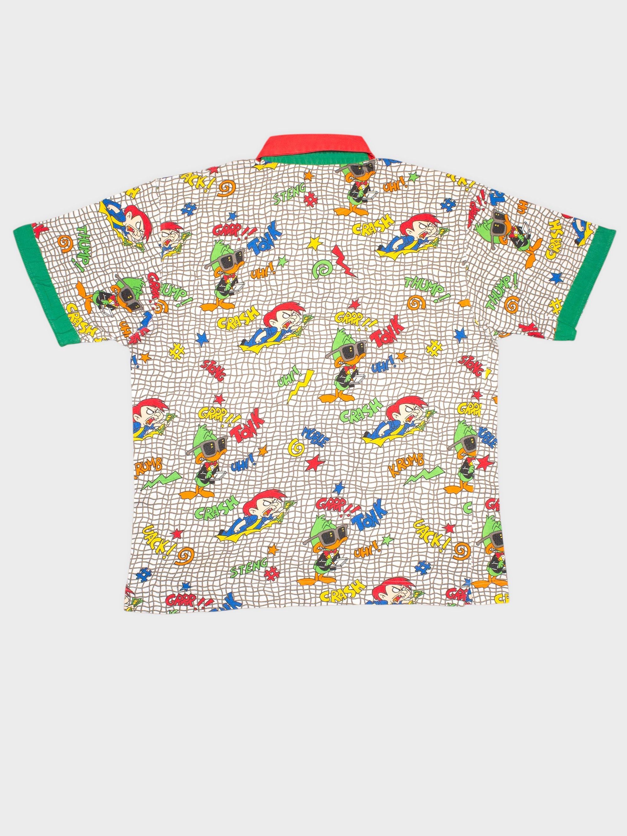 Jean Charles De Castelbajac Jean-Charles de Castelbajac - 1990's - Tiny Toons print polo Size US L / EU 52-54 / 3 - 2 Thumbnail