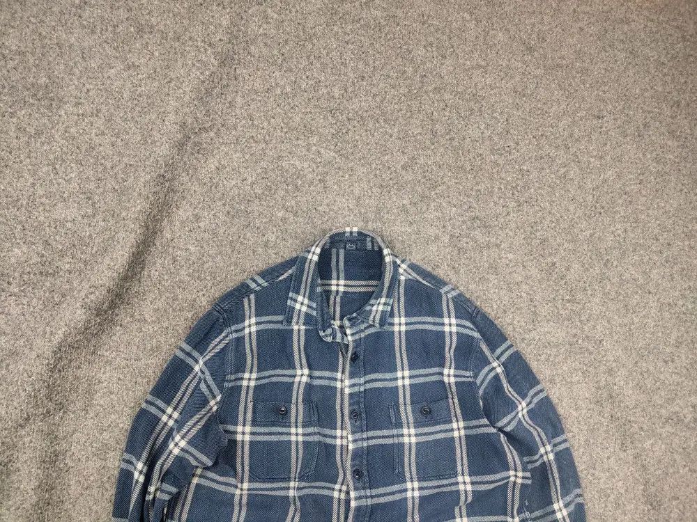 Edwin Edwin Vintage Japan labour Dense blue checkered cotton Shirt Size US M / EU 48-50 / 2 - 1 Thumbnail