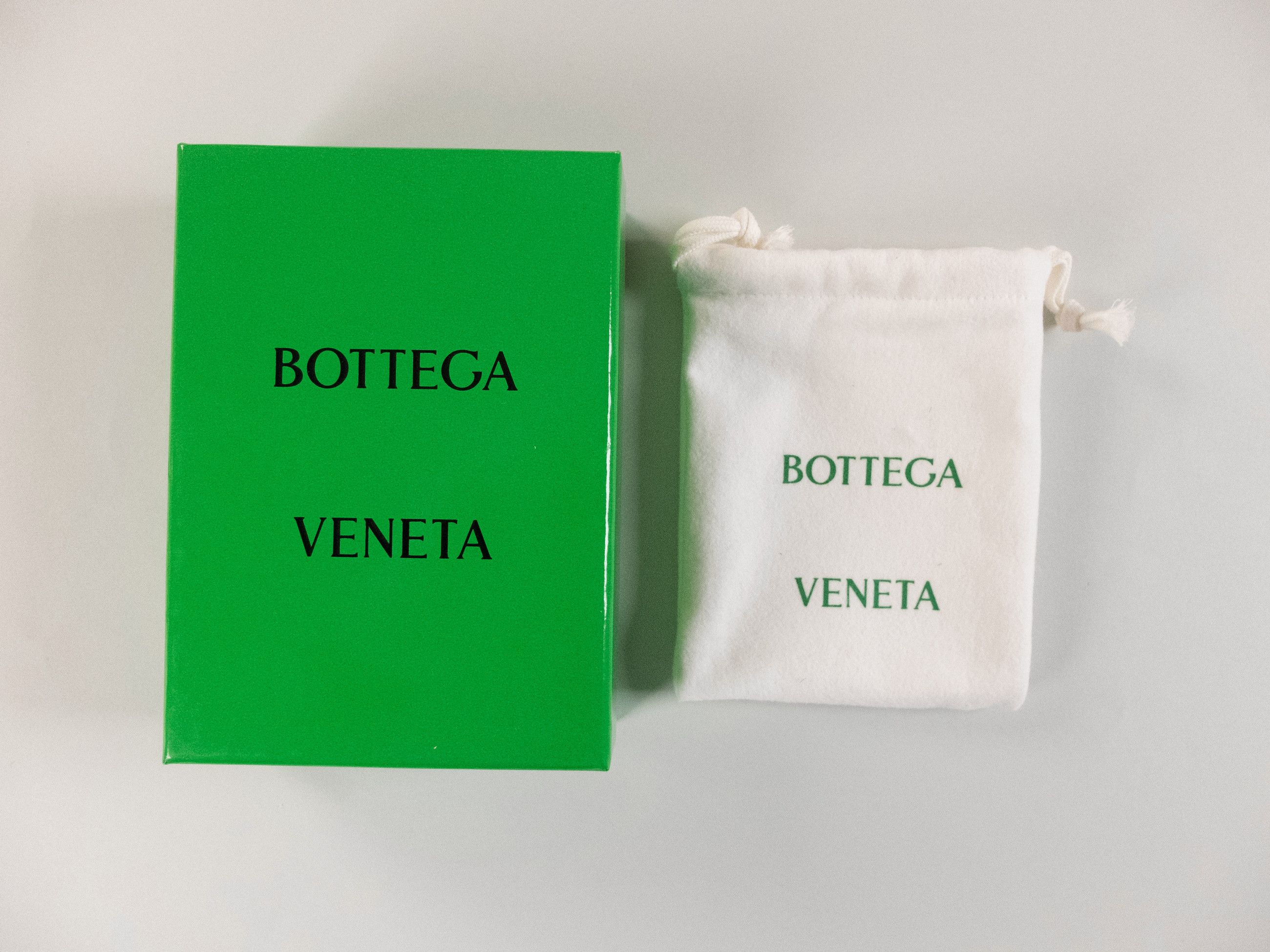 Bottega Veneta BOTTEGA VENETA green white glossy leather strap wallet Size ONE SIZE - 9 Thumbnail