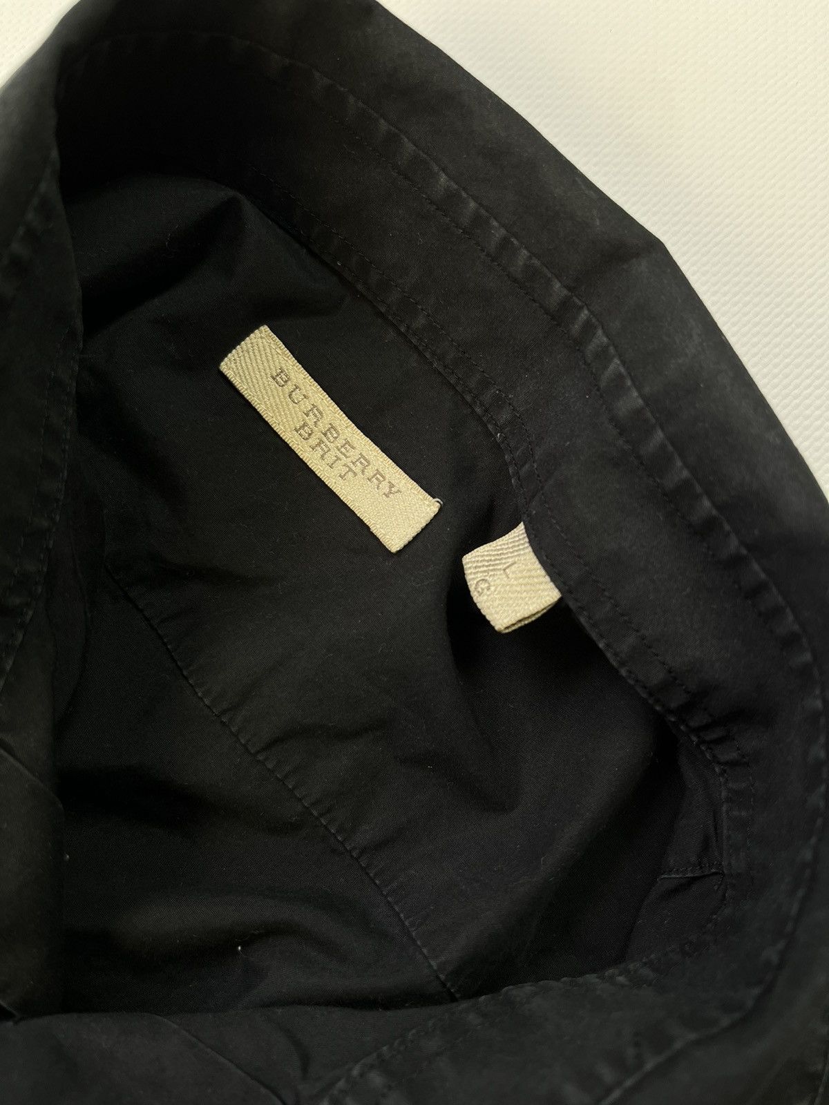 Burberry Burberry Brit Luxury Cotton Long Sleeve Shirt Size US L / EU 52-54 / 3 - 7 Thumbnail