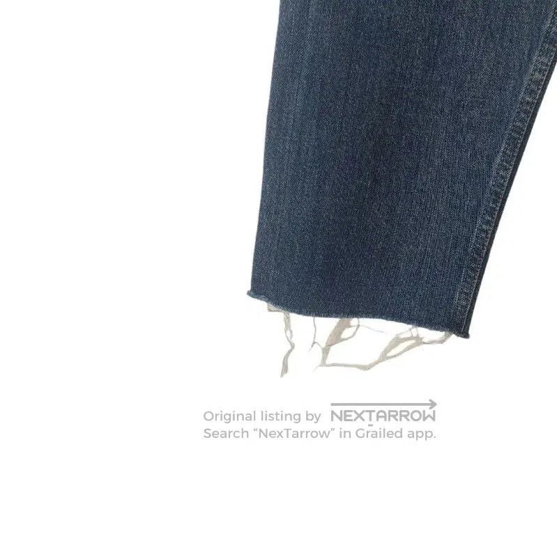 Dior Dior Women's Dark Blue Cotton Jeans . Size 23" - 4 Thumbnail