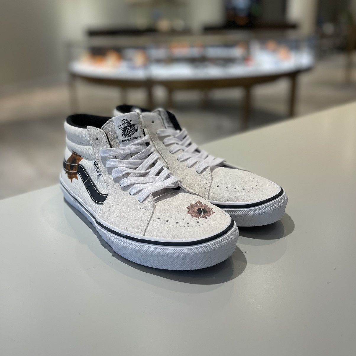 Vans Nate Lowman Supreme Skate Grosso Mid (Unreleased)