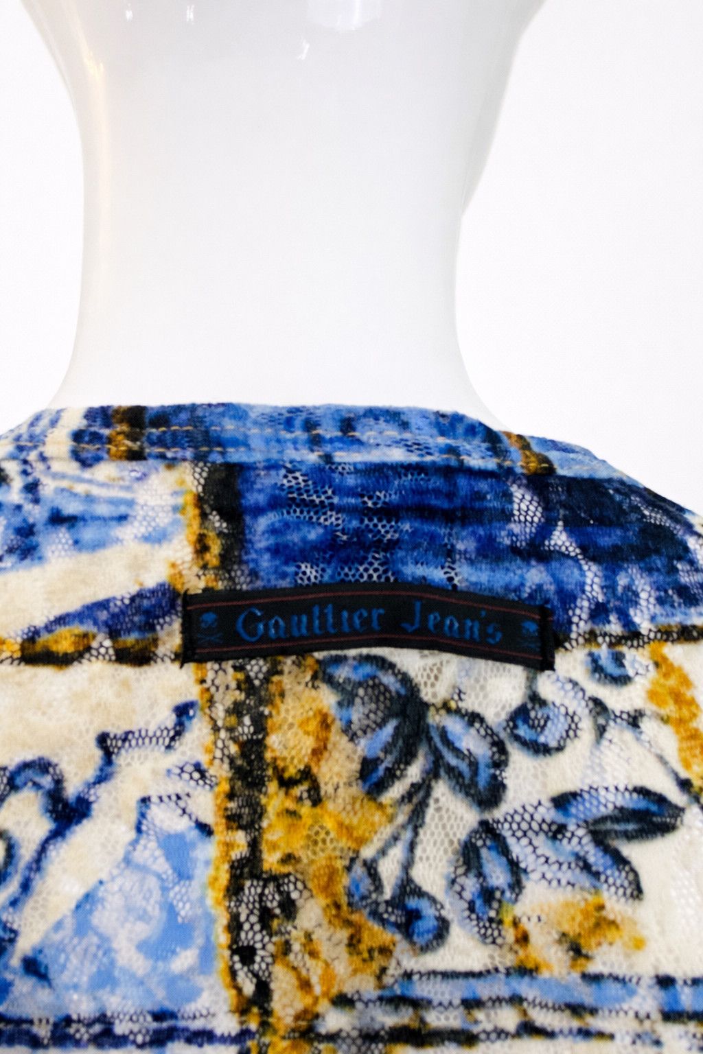 Jean Paul Gaultier Jean Paul Gaultier Transparent Tile Maxi Colour Block Dress Size M / US 6-8 / IT 42-44 - 5 Thumbnail