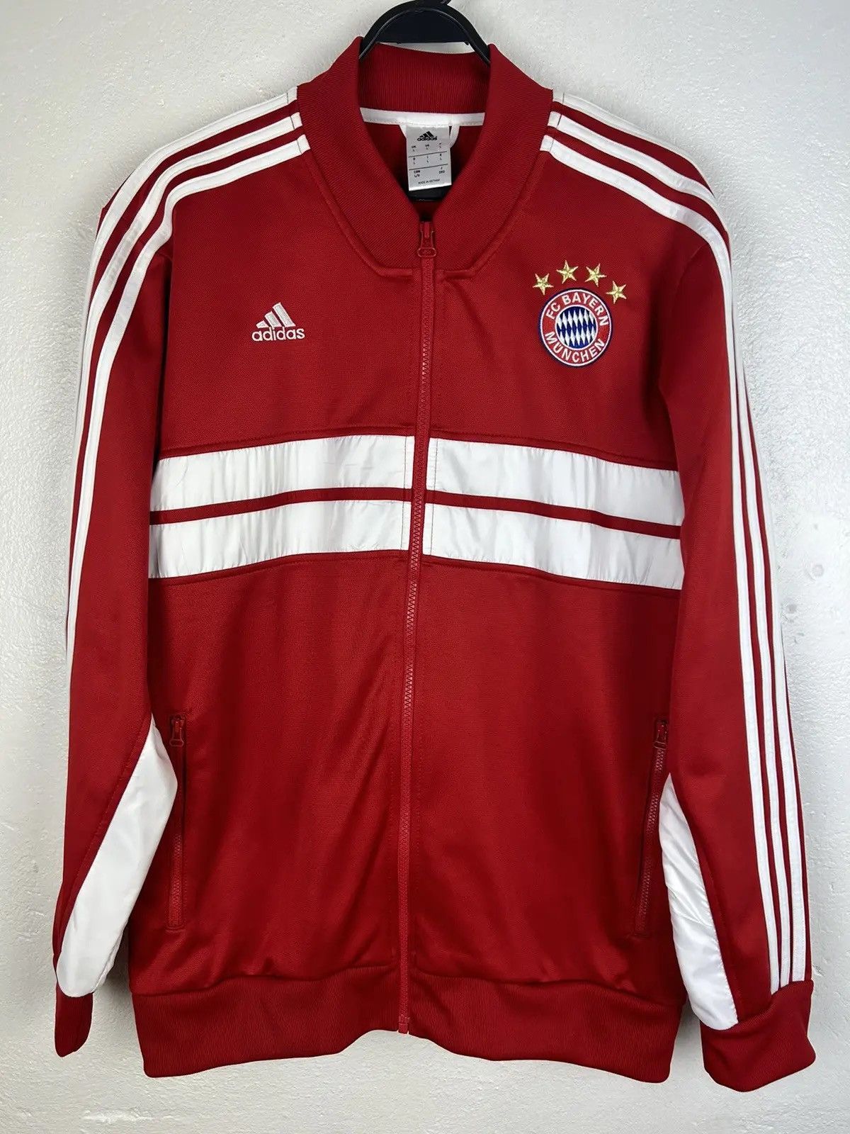 Adidas Adidas Bayern Munchen Anthem 2013/14 Tracksuit Jacket Size US L / EU 52-54 / 3 - 1 Thumbnail