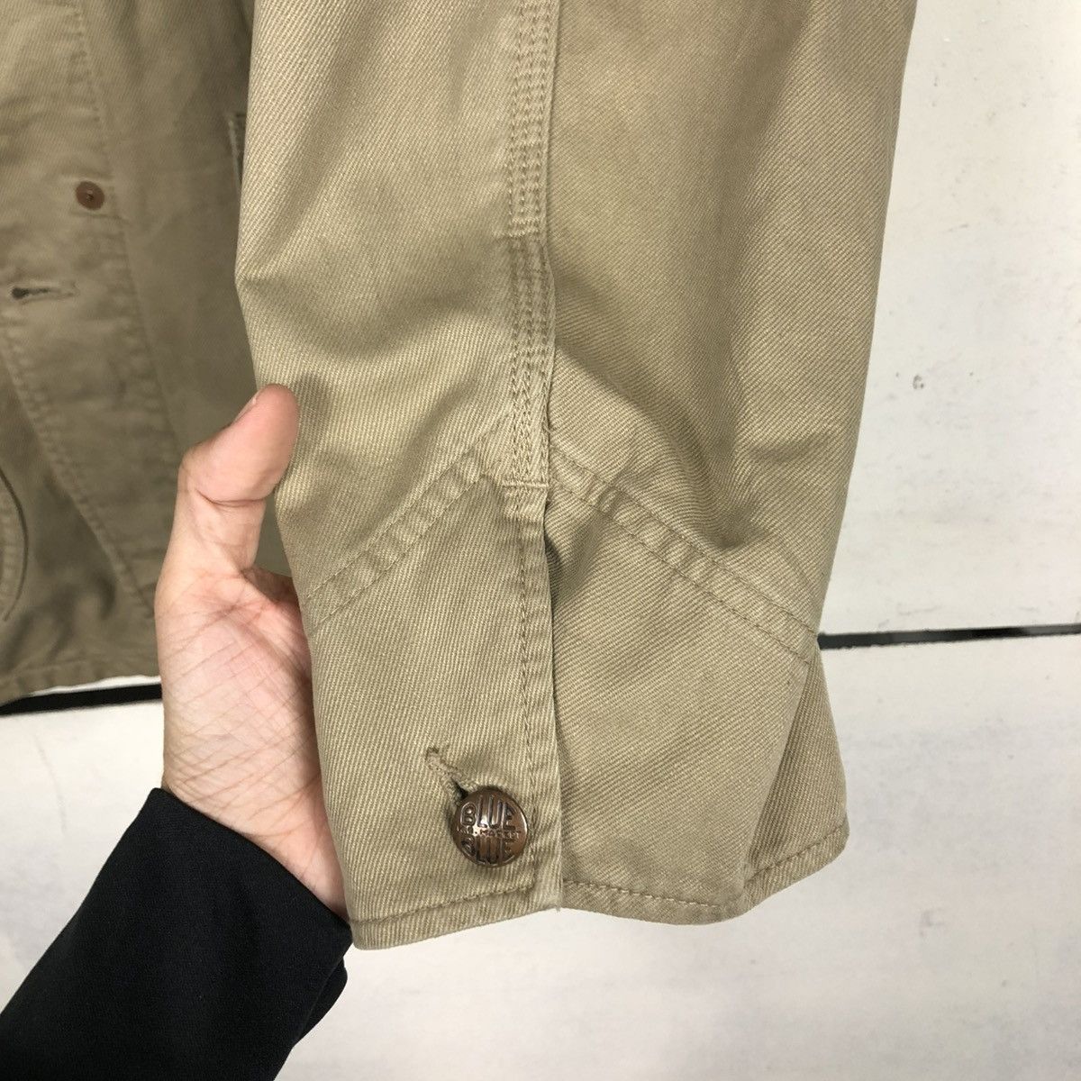 45rpm 🔥VINTAGE CHORE WORKER JACKET H.R.M MFG CO ARIGATO JAPAN Size US M / EU 48-50 / 2 - 17 Thumbnail