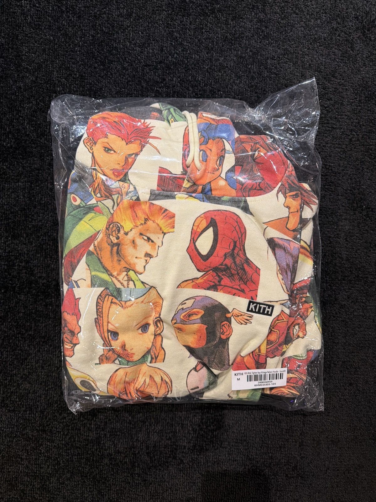 Kith × Marvel Comics Marvel vs. Capcom | Kith All-Over Vintage Nelson Hoodie Size US M / EU 48-50 / 2 - 7 Thumbnail