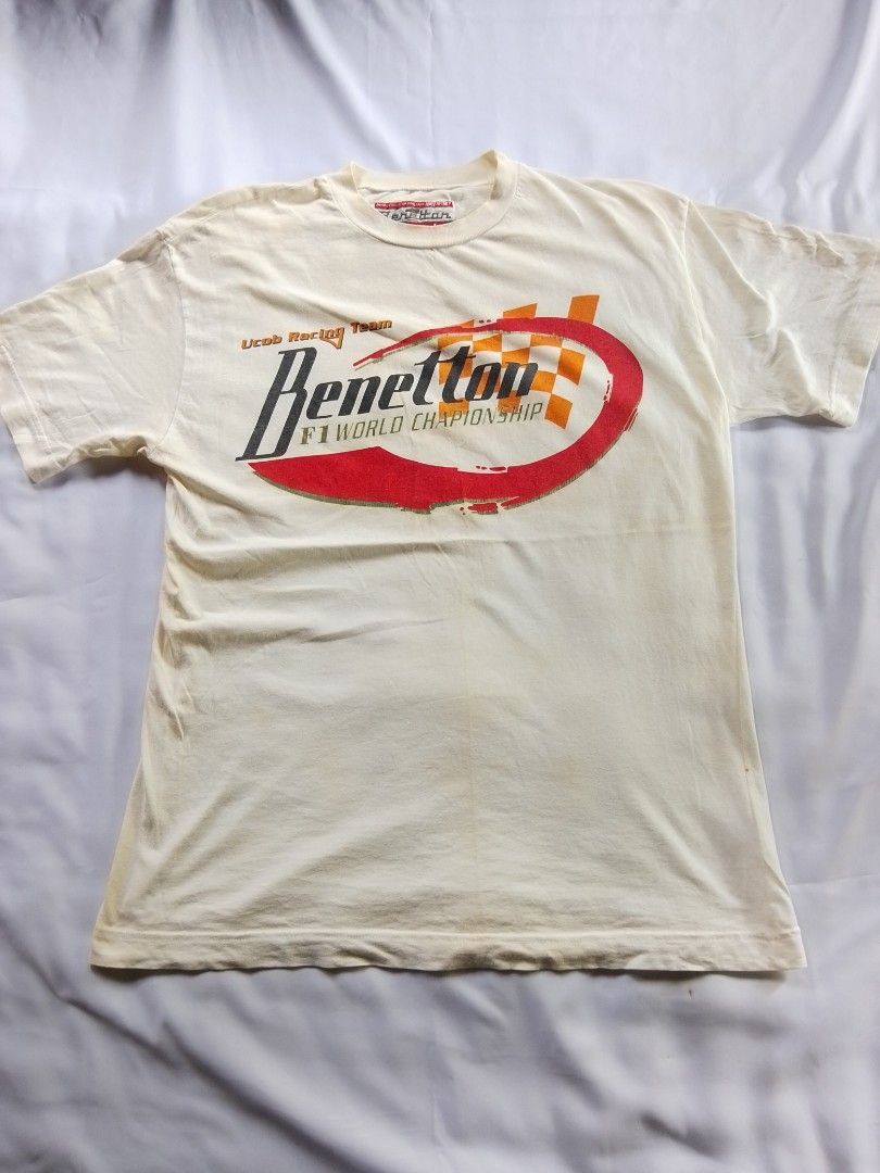 Benetton Vtg Benetton Tee Size US M / EU 48-50 / 2 - 1 Thumbnail