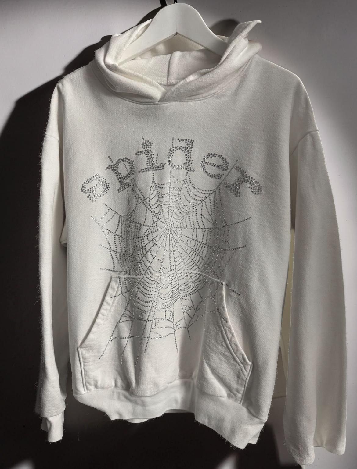 Sp5der OG Sp5der Rhinestone Hoodie Size US XL / EU 56 / 4 - 1 Thumbnail