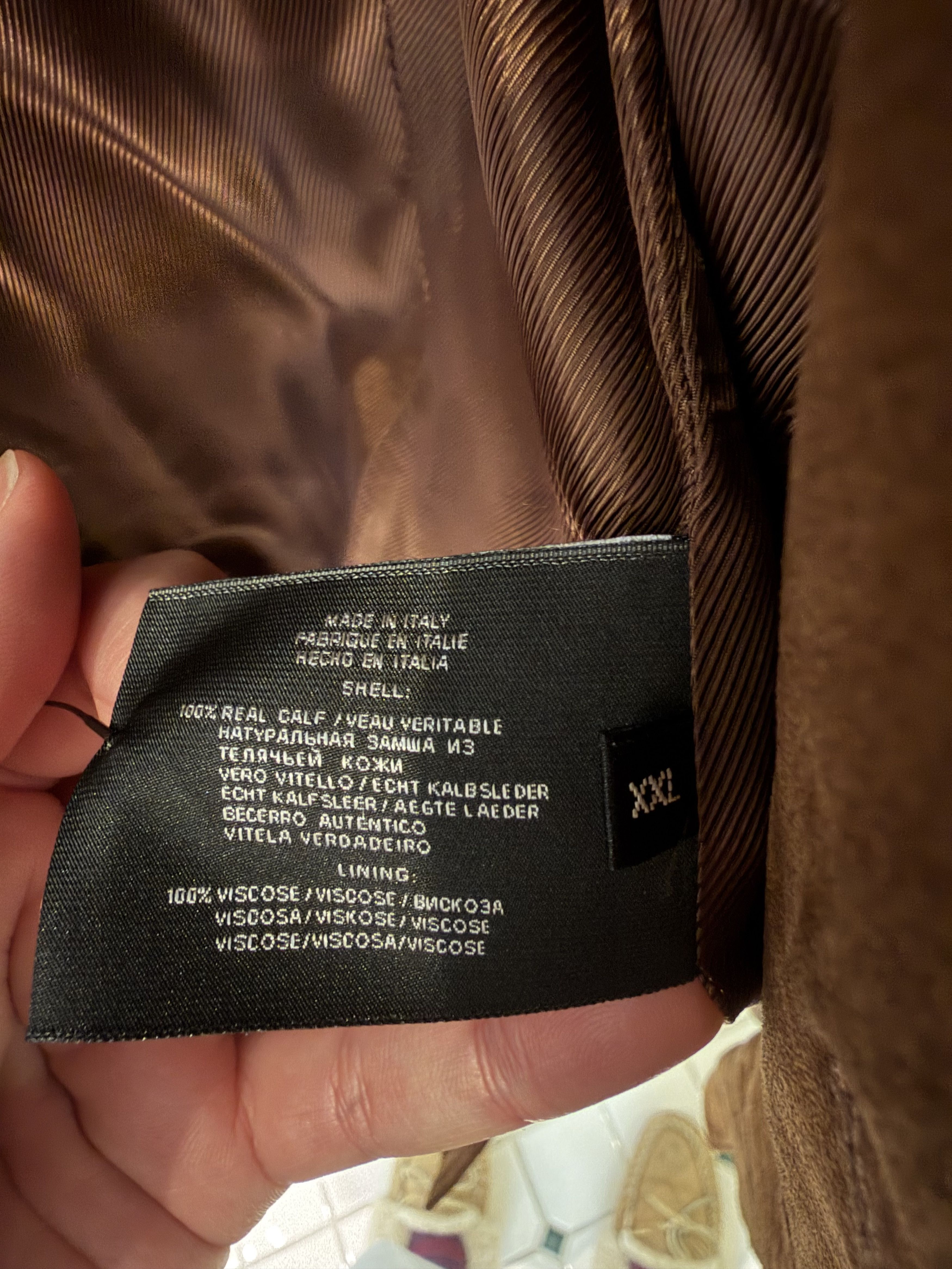 Ralph Lauren Ralph Lauren Black Label Suede Jacket Size US XXL / EU 58 / 5 - 7 Thumbnail