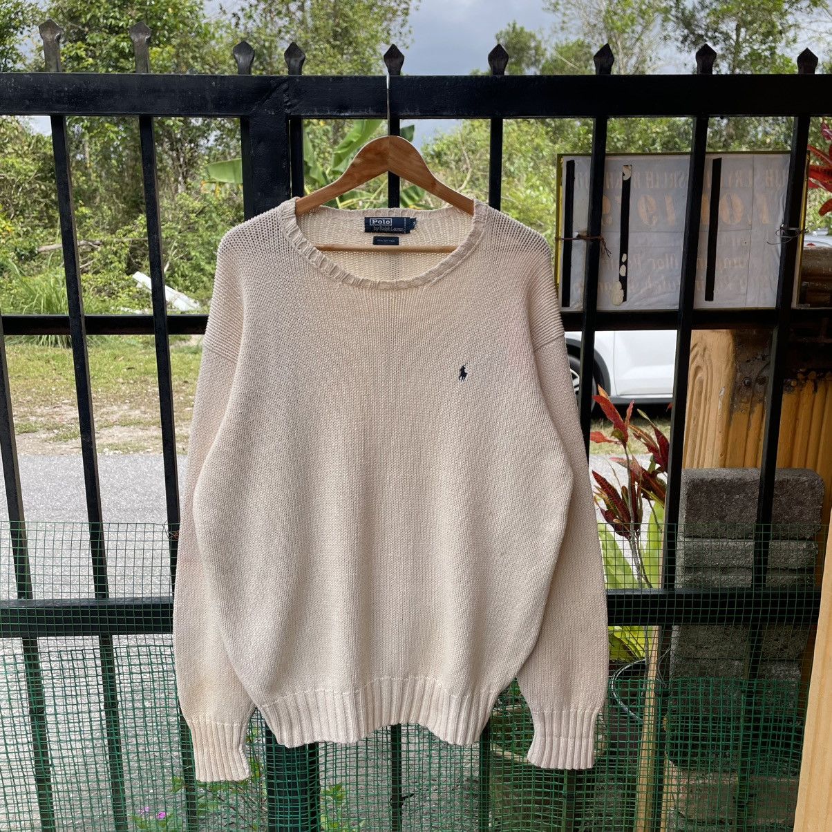 Polo Ralph Lauren 🔥Vintage Polo Ralph Lauren Small Pony Logo Jumper Knitwear Size US M / EU 48-50 / 2 - 1 Thumbnail