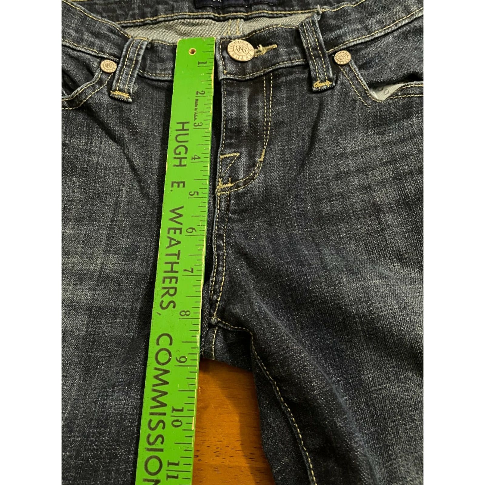 Vintage Rock & Republic Womens Sz 8m Berlin Skinny Jeans Dark Wash Size 30" / US 8 / IT 44 - 7 Thumbnail