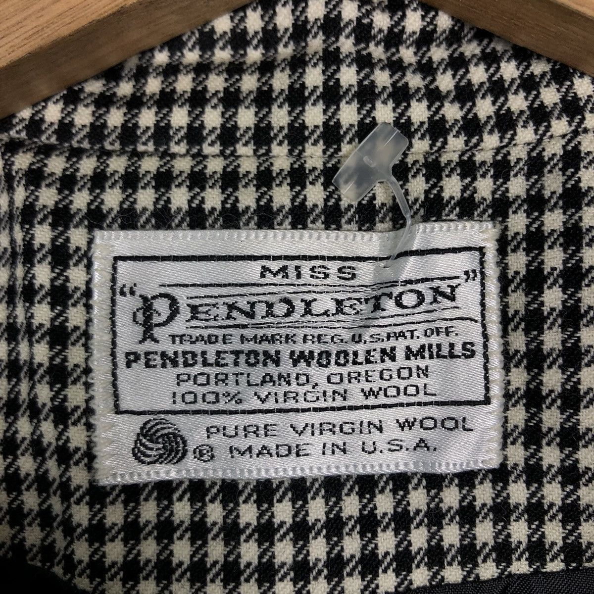 Japanese Brand 🔥90s Miss Pendelton Double Breast Chore Jacket TartanDesign Size US M / EU 48-50 / 2 - 13 Thumbnail