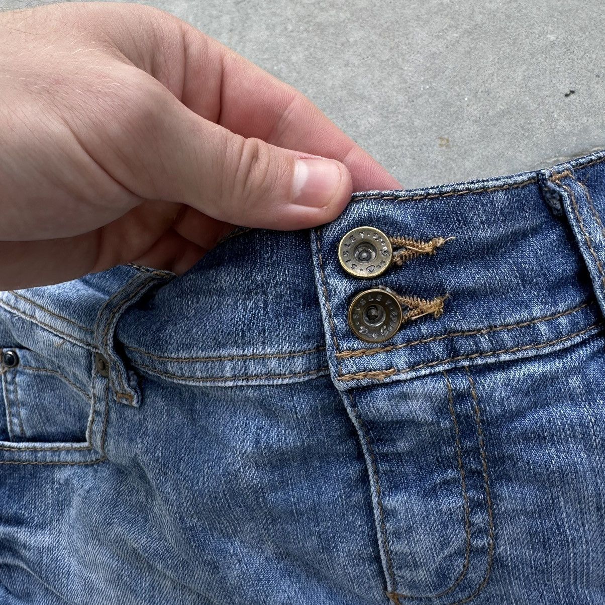 Japanese Brand × Vintage Vintage Japanese Style Denim Jeans Mini Skirt Y2K 00s USA Size 27" / US 4 / IT 40 - 7 Thumbnail