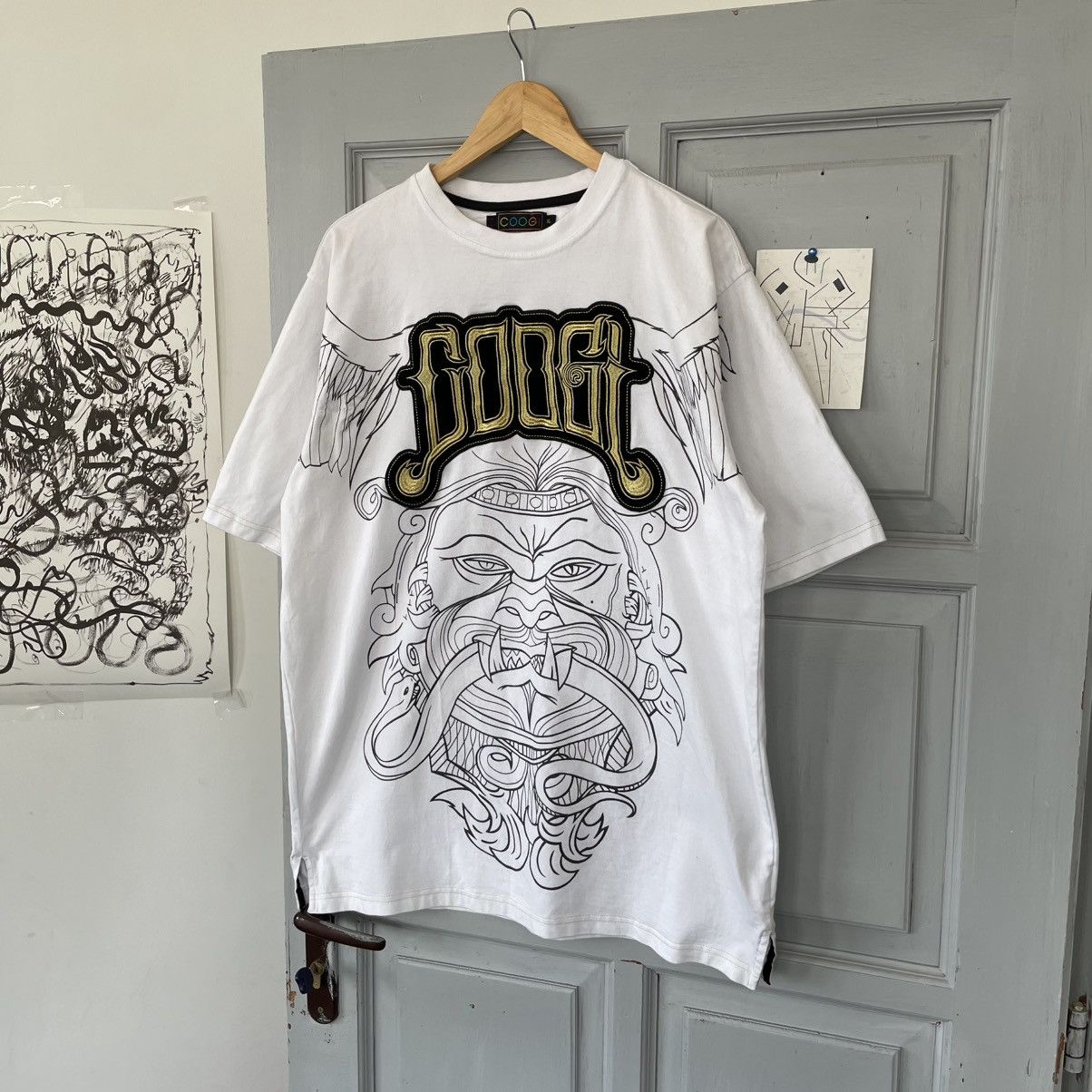 Coogi × Japanese Brand Vintage Coogi Bid Print Logo T-shirt Japanese style size XL Size US XL / EU 56 / 4 - 3 Thumbnail